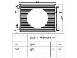 PARTS-MALL PXNCC-043 kondensatorius, oro kondicionierius
13267648, 13377762, P13267648, P13377762