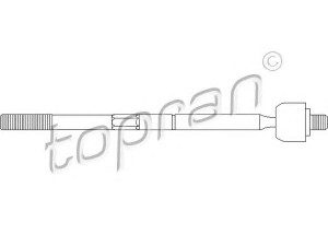 TOPRAN 720 415 vidinė skersinė vairo trauklė 
 Vairavimas -> Vairo mechanizmo sujungimai
4018 A4, E 459 105, 4018 A4, E 459 105