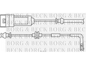 BORG & BECK BWL3018 įspėjimo kontaktas, stabdžių trinkelių susidėvėjimas
13131256, 6235623