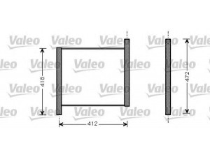 VALEO 734848 radiatorius, variklio aušinimas 
 Aušinimo sistema -> Radiatorius/alyvos aušintuvas -> Radiatorius/dalys
0003428V006000000, 3428V006000000