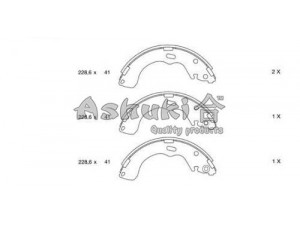 ASHUKI 1050-0403 stabdžių trinkelių komplektas 
 Techninės priežiūros dalys -> Papildomas remontas
GEYT-26-38ZA, 0 986 487 654/BOSCH