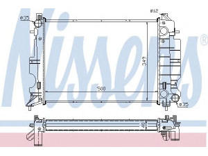 NISSENS 64035A radiatorius, variklio aušinimas 
 Aušinimo sistema -> Radiatorius/alyvos aušintuvas -> Radiatorius/dalys
42 88 338, 43 57 927, 47 29 588