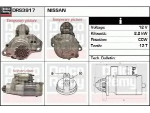 DELCO REMY DRS3917 starteris 
 Elektros įranga -> Starterio sistema -> Starteris
M8T71371, M8T75371, 23300-WD000
