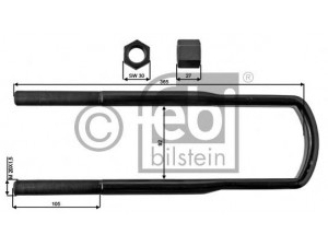 FEBI BILSTEIN 39174 lingės spaustukas