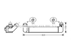 AVA QUALITY COOLING RT4461 tarpinis suslėgto oro aušintuvas, kompresorius 
 Variklis -> Oro tiekimas -> Įkrovos agregatas (turbo/superįkrova) -> Tarpinis suslėgto oro aušintuvas
144960024R