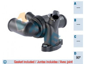 FAE 5322090 termostatas, aušinimo skystis 
 Aušinimo sistema -> Termostatas/tarpiklis -> Thermostat
160 200 03 15, 0003179V009, 0003179V009000000