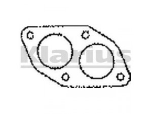KLARIUS 410405 tarpiklis, išleidimo kolektorius
6N0253115D, 6N0253115D, 6N0253115D