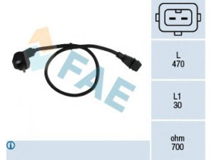 FAE 79016 RPM jutiklis, variklio valdymas 
 Variklis -> Variklio elektra
7547235, 7741311, 60806494, 7547235