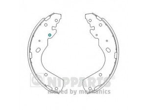 NIPPARTS J3503051 stabdžių trinkelių komplektas 
 Techninės priežiūros dalys -> Papildomas remontas
UHY4-26-38Z, UJY8-26-38Z, URY2-26-38Z