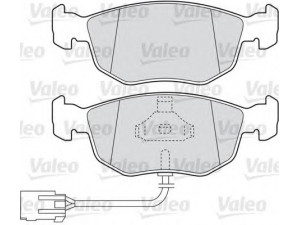 VALEO 598630 stabdžių trinkelių rinkinys, diskinis stabdys 
 Techninės priežiūros dalys -> Papildomas remontas
1022078, 6877835, 6882583, 7261716