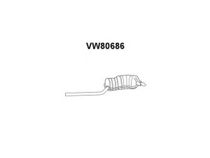 VENEPORTE VW80686 galinis duslintuvas
3B0253609AQ, 3B0253609N