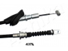 ASHIKA 131-04-437L trosas, stovėjimo stabdys 
 Stabdžių sistema -> Valdymo svirtys/trosai
47560S6AG53, 47560S6AG54