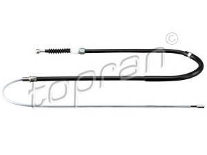 TOPRAN 114 454 trosas, stovėjimo stabdys 
 Stabdžių sistema -> Valdymo svirtys/trosai
8J0 609 721E