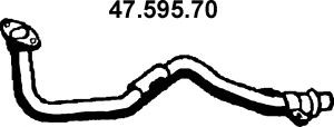 EBERSPÄCHER 47.595.70 išleidimo kolektorius 
 Išmetimo sistema -> Išmetimo vamzdžiai
17410-11810