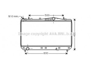 AVA QUALITY COOLING DWA2052 radiatorius, variklio aušinimas 
 Aušinimo sistema -> Radiatorius/alyvos aušintuvas -> Radiatorius/dalys
96271477, 96271477