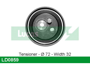 LUCAS ENGINE DRIVE LD0859 įtempiklio skriemulys, paskirstymo diržas
078109243Q, 078109243R, 078109243S
