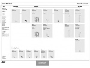 DINEX 164201015 išmetimo sistema 
 Išmetimo sistema -> Išmetimo sistema, visa