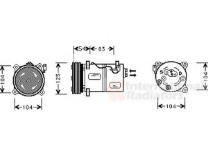 VAN WEZEL 5900K030 kompresorius, oro kondicionierius 
 Oro kondicionavimas -> Kompresorius/dalys
30612618