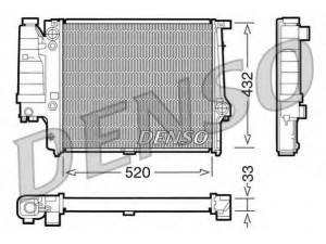 DENSO DRM05060 radiatorius, variklio aušinimas 
 Aušinimo sistema -> Radiatorius/alyvos aušintuvas -> Radiatorius/dalys
17111723527, 1723527