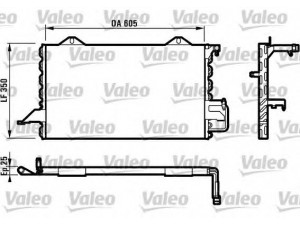 VALEO 816893 kondensatorius, oro kondicionierius 
 Oro kondicionavimas -> Kondensatorius
8A0260403AB