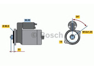 BOSCH 0 986 020 591 starteris 
 Elektros įranga -> Starterio sistema -> Starteris
28100 30050, 28100 30051, 28100 30080