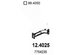 ASSO 12.4025 išleidimo kolektorius 
 Išmetimo sistema -> Išmetimo vamzdžiai
46449685, 7722480, 7754235, 46449685