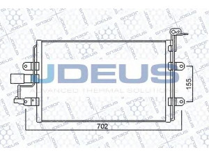 JDEUS 725M28 kondensatorius, oro kondicionierius 
 Oro kondicionavimas -> Kondensatorius
1J0 820 413 H, 1J0 820 413 H