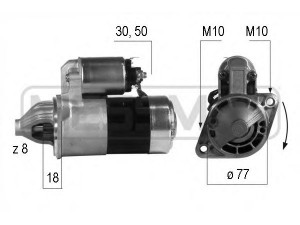 MESSMER 220191 starteris 
 Elektros įranga -> Starterio sistema -> Starteris
M1T70481, M1T70482, M1T70483, M1T70485