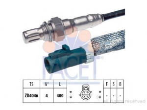 FACET 10.7685 lambda jutiklis 
 Variklis -> Variklio elektra
1 619 640, 1 745 539, 1 800 955