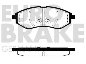 EUROBRAKE 5502225007 stabdžių trinkelių rinkinys, diskinis stabdys 
 Techninės priežiūros dalys -> Papildomas remontas
96534653