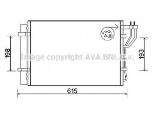 AVA QUALITY COOLING KA5206 kondensatorius, oro kondicionierius