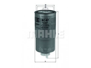 KNECHT KC 47 kuro filtras 
 Techninės priežiūros dalys -> Papildomas remontas
13322243653, STC2827