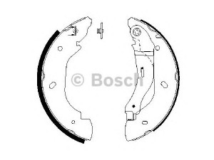 BOSCH 0 986 487 660 stabdžių trinkelių komplektas 
 Techninės priežiūros dalys -> Papildomas remontas
1227045, 1C15 2200 AC, 4095038