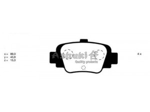 ASHUKI N011-80 stabdžių trinkelių rinkinys, diskinis stabdys 
 Techninės priežiūros dalys -> Papildomas remontas
0 986 424 800/BOSCH, 16269/FEBI