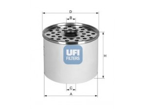 UFI 24.361.00 kuro filtras 
 Techninės priežiūros dalys -> Papildomas remontas
4.531.0059A, 4.531.059, 941392