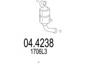 MTS 04.4238 katalizatoriaus keitiklis 
 Išmetimo sistema -> Katalizatoriaus keitiklis
1706L3