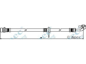 APEC braking HOS3862 stabdžių žarnelė 
 Stabdžių sistema -> Stabdžių žarnelės
01465SWA000, 01465SWA010