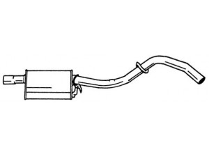 AKS DASIS SG40456 vidurinis duslintuvas