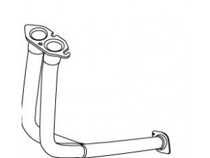 WALKER 17628 išleidimo kolektorius 
 Išmetimo sistema -> Išmetimo vamzdžiai
854051, 90411858