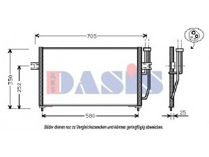 AKS DASIS 222150N kondensatorius, oro kondicionierius 
 Oro kondicionavimas -> Kondensatorius
30871579, CAB311B085