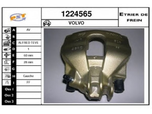 SNRA 1224565 stabdžių apkaba 
 Dviratė transporto priemonės -> Stabdžių sistema -> Stabdžių apkaba / priedai
36000724, 8601556, 8601558, 8602676