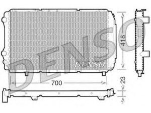 DENSO DRM09077 radiatorius, variklio aušinimas 
 Aušinimo sistema -> Radiatorius/alyvos aušintuvas -> Radiatorius/dalys
1301JK, 1307392080, 1301JK, 1307392080