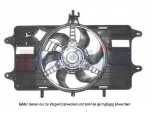 AKS DASIS 088035N ventiliatorius, radiatoriaus 
 Aušinimo sistema -> Oro aušinimas
46737732, 51738718