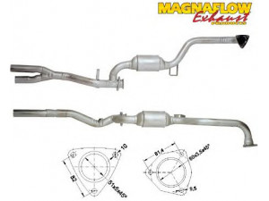 MAGNAFLOW 80253 katalizatoriaus keitiklis 
 Išmetimo sistema -> Katalizatoriaus keitiklis
4A0253057P