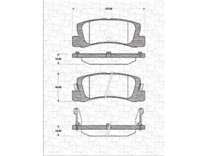 MAGNETI MARELLI 363702161254 stabdžių trinkelių rinkinys, diskinis stabdys 
 Techninės priežiūros dalys -> Papildomas remontas
0446612110