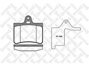 STELLOX 841 000-SX stabdžių trinkelių rinkinys, diskinis stabdys 
 Techninės priežiūros dalys -> Papildomas remontas
425217, 425290, 425334