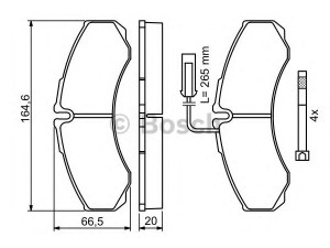 BOSCH 0 986 494 239 stabdžių trinkelių rinkinys, diskinis stabdys 
 Techninės priežiūros dalys -> Papildomas remontas
2995693, D4060 MB40A, 50 01 868 609