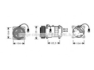 AVA QUALITY COOLING CNK177 kompresorius, oro kondicionierius 
 Oro kondicionavimas -> Kompresorius/dalys
6453P5, 6453P5