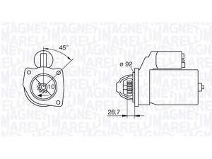 MAGNETI MARELLI 063227488010 starteris
3597371M2, 9643382M1, 2873A012