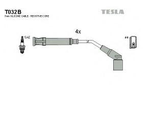 TESLA T032B uždegimo laido komplektas 
 Kibirkšties / kaitinamasis uždegimas -> Uždegimo laidai/jungtys
1247361